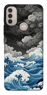 Чохол на Motorola Moto E40 Japan wave фото 1 з 1