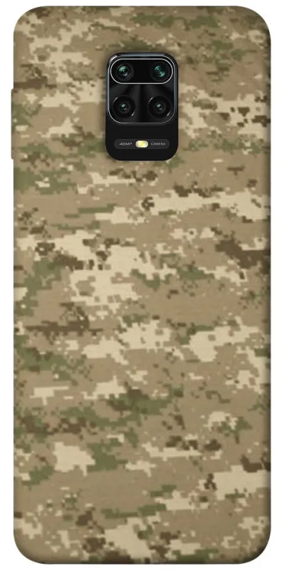 Чехол на Xiaomi Redmi Note 9s / Note 9 Pro / Note 9 Pro Max camouflage v4 фото 1 из 1