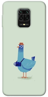 Чохол на Xiaomi Redmi Note 9s / Note 9 Pro / Note 9 Pro Max Голуб-детектив фото 1 з 1