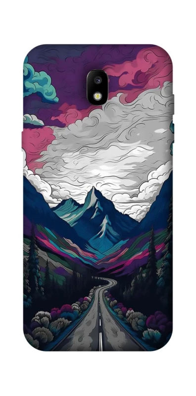 Чехол на Samsung Galaxy J5 (2017) Нарисованные горы фото 1 из 1
