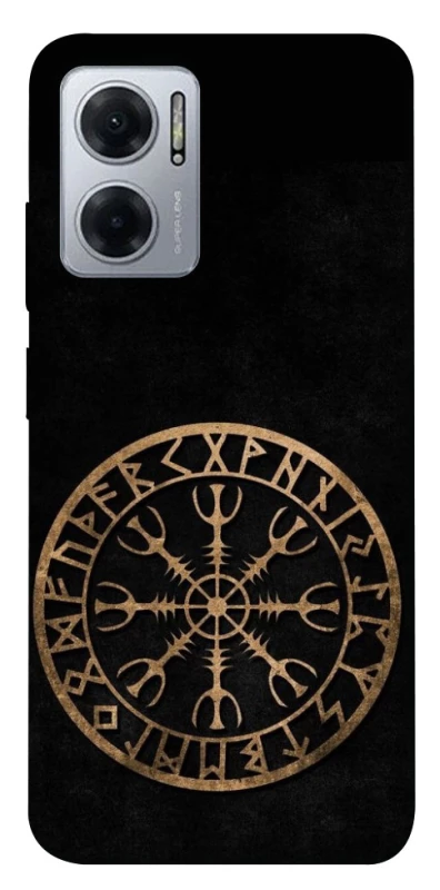 Чехол на Xiaomi Redmi Note 11E Рунический круг v2 фото 1 из 1