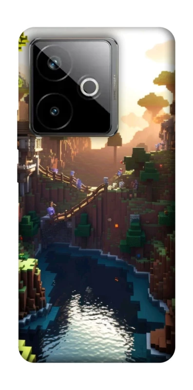 Чохол на Realme GT 7T Minecraft sunset фото 1 з 1