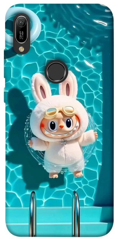 Чохол на Huawei Y6 (2019) Labubu in the pool ver.2 фото 1 з 1