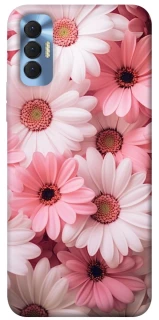 Чехол на TECNO Spark 8P Розовые цветы v2 фото 1 из 1