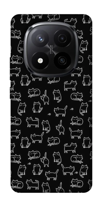 Чохол на Xiaomi Redmi Note 14 Pro+ 5G Black Cats фото 1 Чохол на Xiaomi Redmi Note 14 Pro+ 5G Black Cats фото 1 з 1