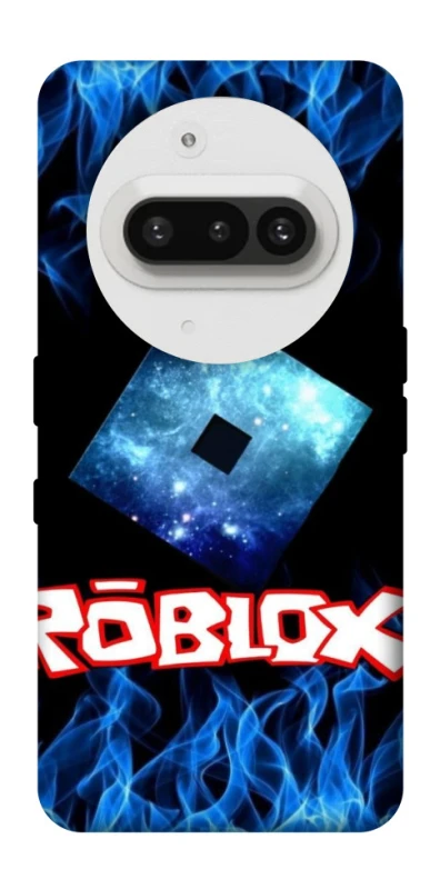 Чохол на Nothing Phone (3a) Roblox Galaxy Flame Logo фото 1 з 1