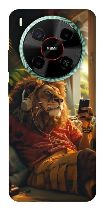 Чехол на ZTE Nubia V70 Max Лев v2 фото 1 из 1