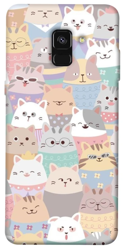 Чохол на Samsung A530 Galaxy A8 (2018) Funny Kittens ver.2 фото 1 з 1