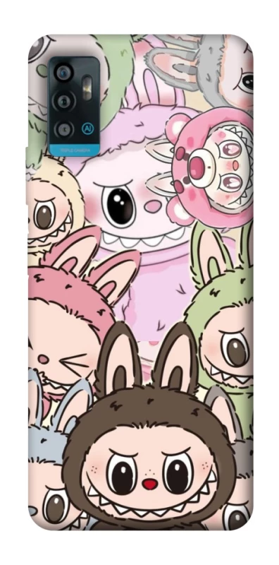 Чехол на ZTE Blade A71 All Labubu 3 фото 1 из 1