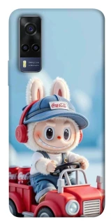 Чехол на Vivo Y53s Labubu in the car фото 1 из 1