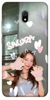 Чехол на Xiaomi Redmi 8a Sakura - LE SSERAFIM фото 1 из 1