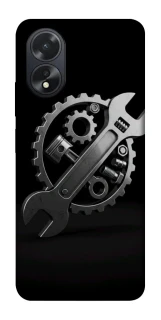 Чохол на Oppo A18 Mechanic v2 фото 1 з 1