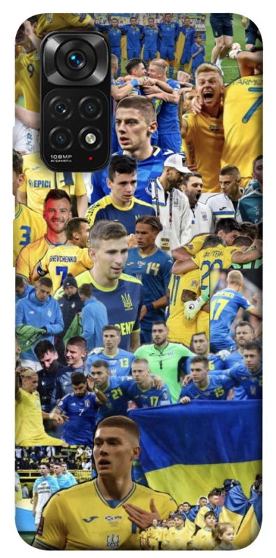 Чохол на Xiaomi Redmi Note 11 (Global) / Note 11S UA-Football ver.6 фото 1 з 1