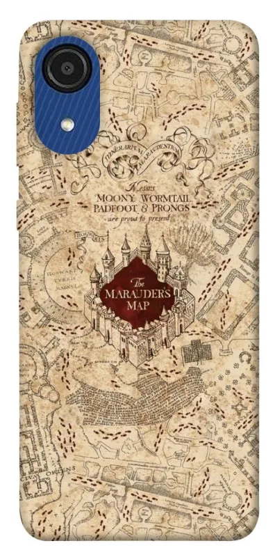 Чохол на Samsung Galaxy A03 Core Marauders map фото 1 з 1