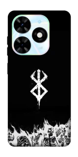 Чехол на TECNO Spark Go 2024 Berserk skeletons фото 1 из 1