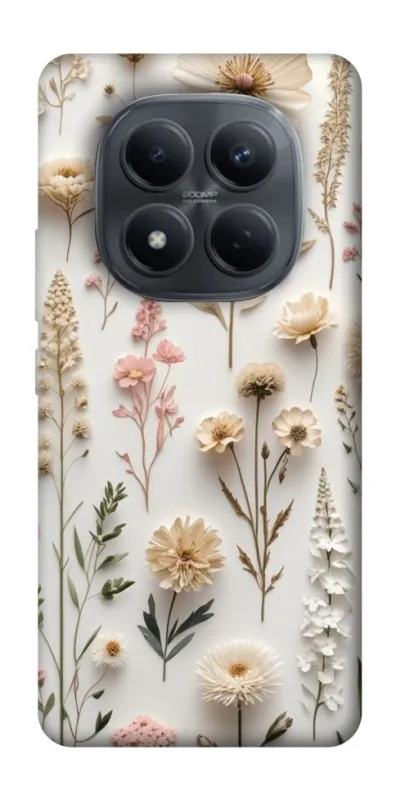 Чохол на Xiaomi Redmi Note 15 Pro 4G Floral design ver.1 фото 1 з 1