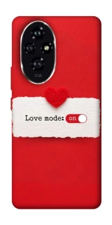 Чохол на Honor 200 Love Mode ON фото 1 з 1