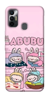 Чехол на TECNO Spark 7 Labubu Dreams Collage фото 1 из 1