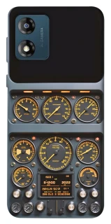 Чохол на Motorola Moto E13 Airplane instrument panel фото 1 з 1