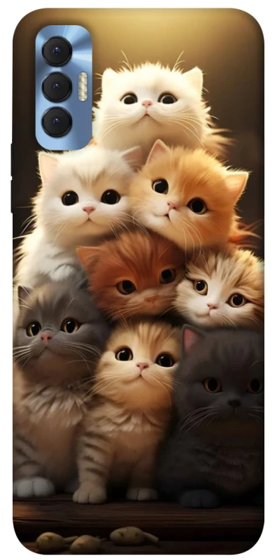 Чохол на TECNO Spark 8P Чохол Kittie Love v2 фото 1 з 1