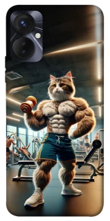 Чехол на TECNO Spark 9 Pro Качок кот фото 1 из 1