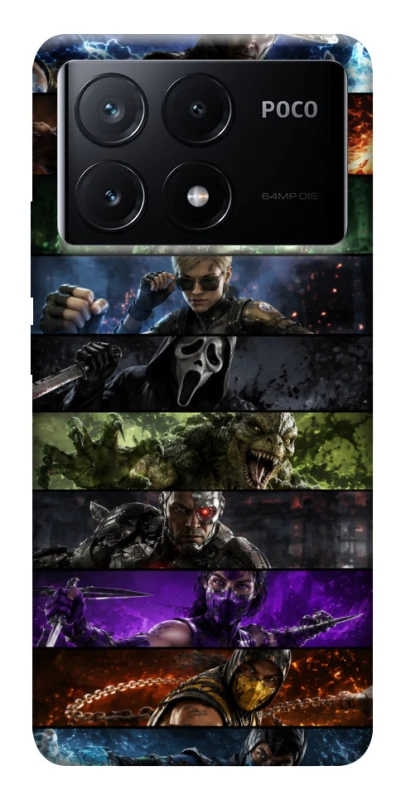 Чохол на Xiaomi Poco X6 Mortal Kombat ver.3 фото 1 з 1