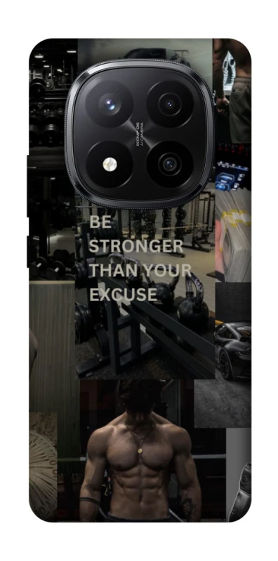 Чехол на Xiaomi Redmi Note 14 Pro+ 5G Be stronger фото 1 из 1