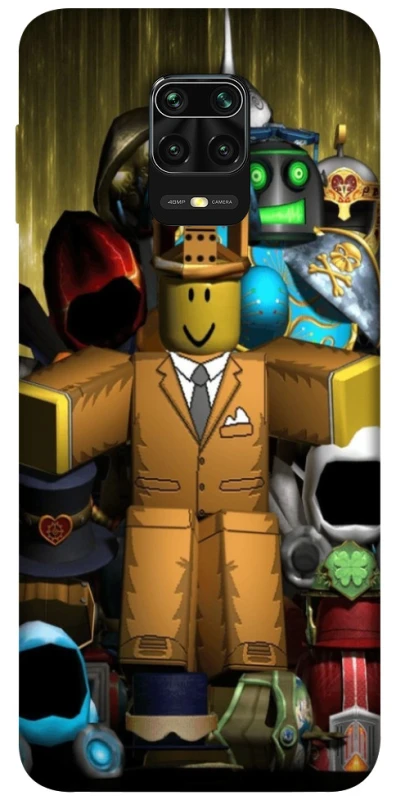 Чохол на Xiaomi Redmi Note 9s / Note 9 Pro / Note 9 Pro Max Roblox Gamer фото 1 з 1