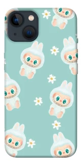 Чехол на Apple iPhone 13 (6.1") Labubu Green фото 1 из 1