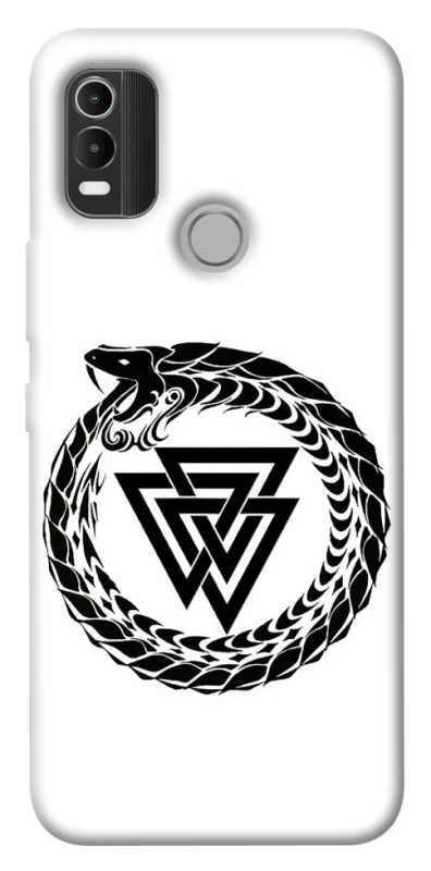 Чехол на Nokia C21 Plus Uruboros v2 фото 1 из 1