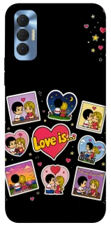 Чохол на TECNO Spark 8P Love is ver.2 фото 1 з 1