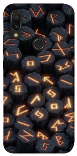 Чехол на Xiaomi Redmi 7 Огненые руны фото 1 из 1