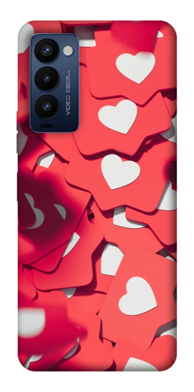 Чехол на TECNO Camon 18 Pro Love aesthetic ver.2 фото 1 из 1