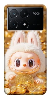 Чехол на Xiaomi Poco X6 Bitcoin Labubu фото 1 из 1
