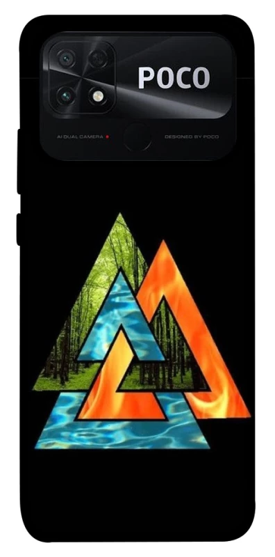 Чохол на Xiaomi Poco C40 Валькнут v4 фото 1 з 1