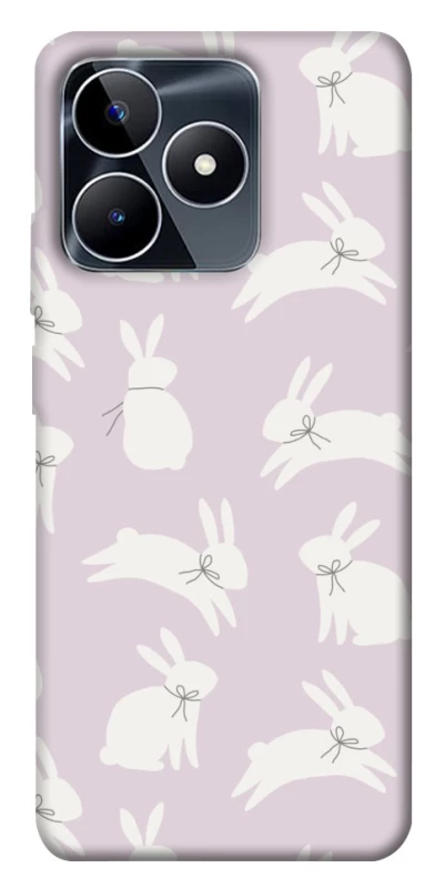 Чехол на Realme C53 Bunny Kisses фото 1 из 1