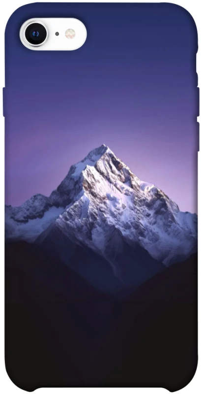 Чехол на Apple iPhone SE (2020) Purple mountains фото 1 из 1