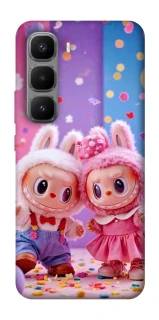 Чехол на Infinix Hot 60 Pro+ Labubu twins ver.3 фото 1 из 1