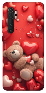 Чехол на Xiaomi Mi Note 10 Lite bear in hearts фото 1 из 1