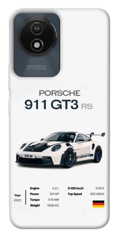 Чехол на Vivo Y02 Porsche 911 GT3 фото 1 из 1