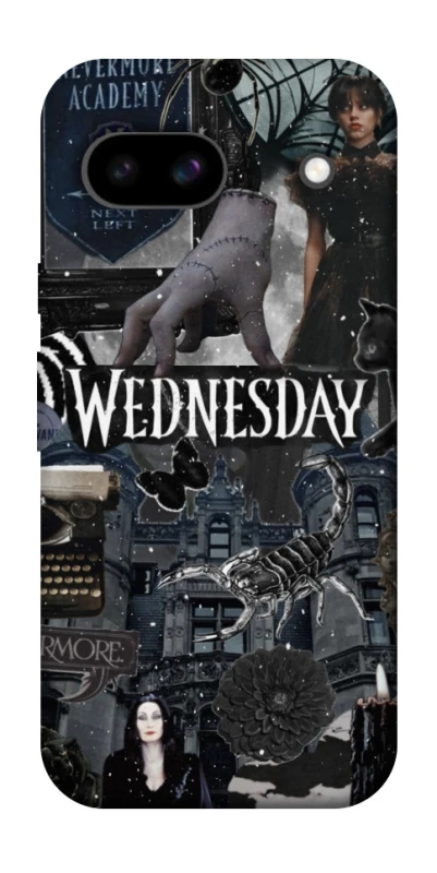 Чехол на Google Pixel 8a Wednesday Collage ver.2 фото 1 из 1