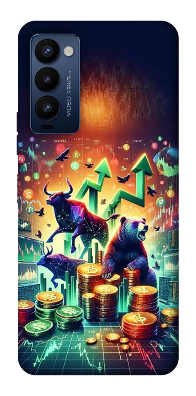 Чехол на TECNO Camon 18 Pro Crypto market фото 1 из 1
