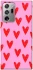 Чохол на Samsung Galaxy Note 20 Ultra Red hearts 2 фото 1 з 1