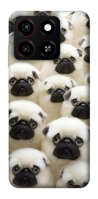 Чохол на ZTE Blade A35 4G Doggy Pug Love фото 1 з 1