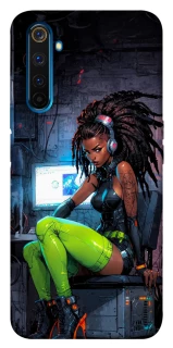 Чохол на Realme 6 Pro Cyber girl фото 1 з 1