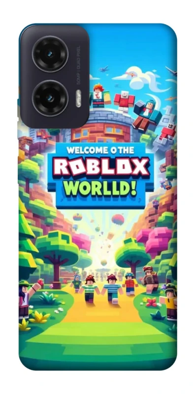 Чохол на Motorola Moto G35 Roblox World фото 1 з 1