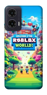 Чехол на Motorola Moto G35 Roblox World фото 1 из 1