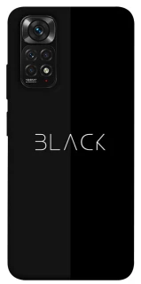 Чехол на Xiaomi Redmi Note 11 (Global) / Note 11S Black фото 1 из 1