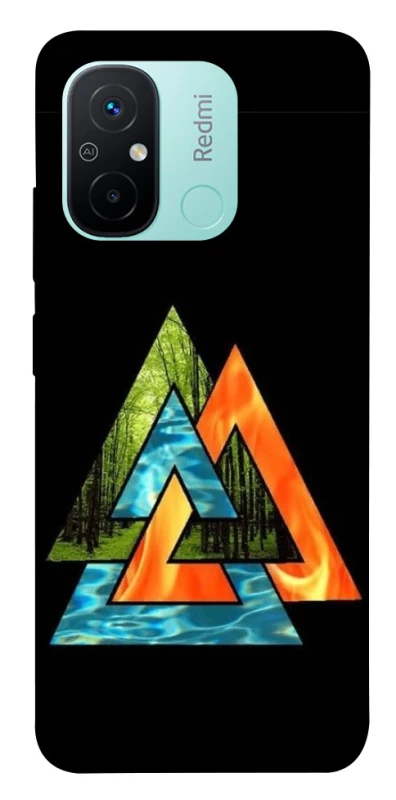 Чехол на Xiaomi Redmi 12C / Poco C55 Валькнут v4 фото 1 из 1