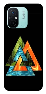 Чехол на Xiaomi Redmi 12C / Poco C55 Валькнут v4 фото 1 из 1